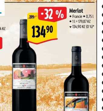 Albert Merlot 0,75 l nabídka