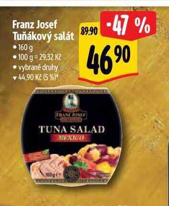 Albert Franz josef tuňákový salát • 160 g nabídka