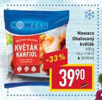 Billa Nowaco obalovaný květák 400 g nabídka