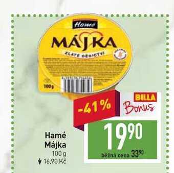Billa Hamé májka 100 g nabídka