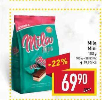 Billa Mila mini 180 g nabídka