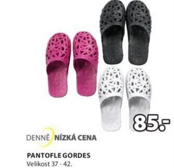 JYSK PANTOFLE GORDES nabídka