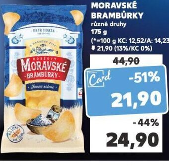 Kaufland MORAVSKÉ BRAMBŮRKY různé druhy 175 g nabídka