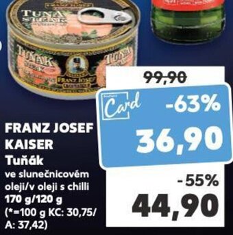 Kaufland FRANZ JOSEF KAISER Tuňák nabídka