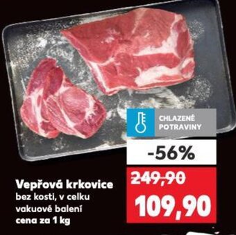 Kaufland Vepřová krkovice nabídka