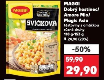 Kaufland MAGGI Dobrý hostinec/ Amore Mio/ Magic Asia nabídka