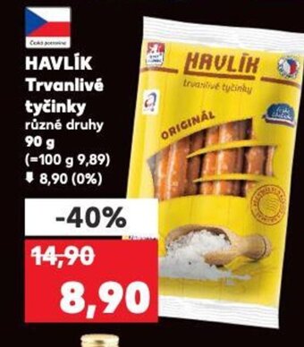 Kaufland HAVLÍK Trvanlivé tyčinky nabídka