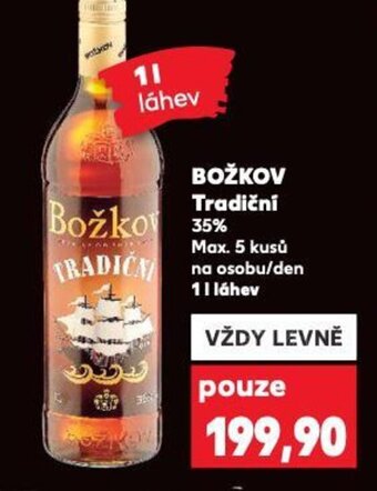 Kaufland BOŽKOV Tradiční nabídka