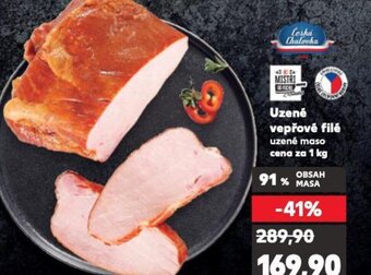 Kaufland Uzené vepřové filé nabídka