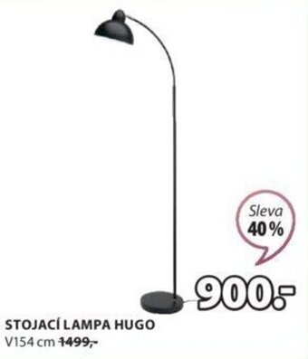 JYSK STOJACÍ LAMPA HUGO nabídka