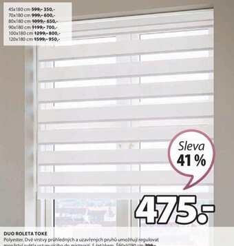 JYSK DUO ROLETA TOKE nabídka