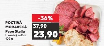 Kaufland POCTIVÁ MORAVSKÁ Pepe Stella nabídka