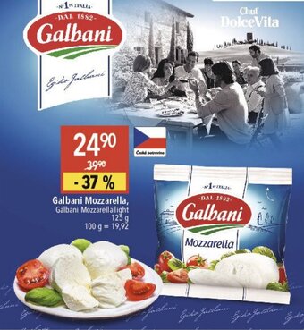 Globus Galbani Mozzarella nabídka