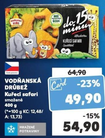 Kaufland VODŇANSKÁ DRŮBEŽ Kuřeci safari nabídka