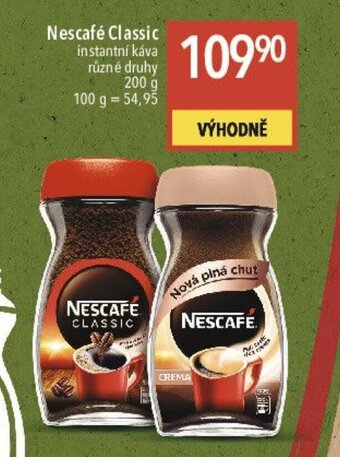 Globus Nescafé Classic nabídka