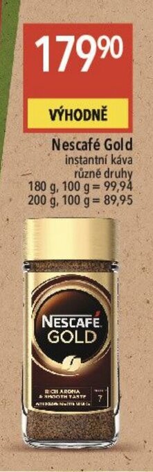 Globus Nescafé Gold nabídka