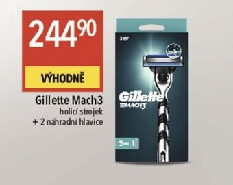 Globus Gillette Mach3 nabídka