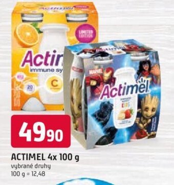 Trefa ACTIMEL 4x 100 g nabídka