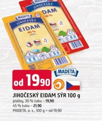 Trefa JIHOČESKÝ EIDAM SÝR 100 g nabídka