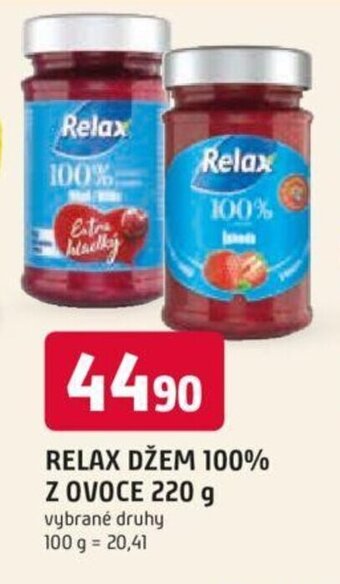 Trefa RELAX DŽEM 100% Z OVOCE 220 g nabídka