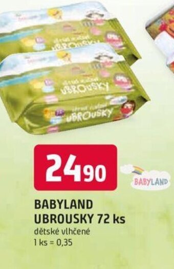 Trefa BABYLAND UBROUSKY 72 ks nabídka