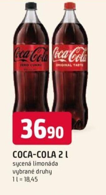 Trefa COCA-COLA 2 L nabídka
