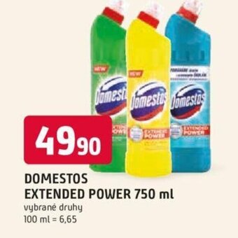 Trefa DOMESTOS EXTENDED POWER 750 ml nabídka