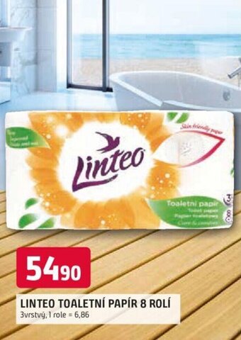 Trefa LINTEO TOALETNÍ PAPÍR 8 ROLÍ nabídka