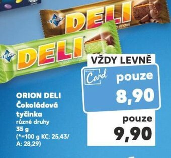 ORION DELI Čokoládová tyčinka