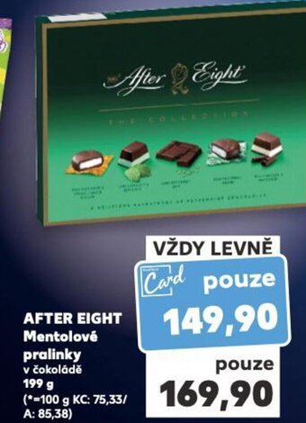 Kaufland AFTER EIGHT Mentolové pralinky nabídka