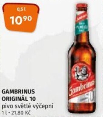 Trefa GAMBRINUS ORIGINÁL 10 nabídka