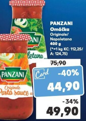 Kaufland PANZANI Omáčka nabídka