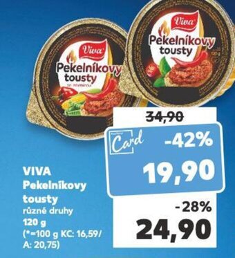 Kaufland VIVA Pekelnikovy tousty nabídka