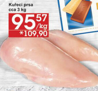 Kuřecí prsa cca 3 kg