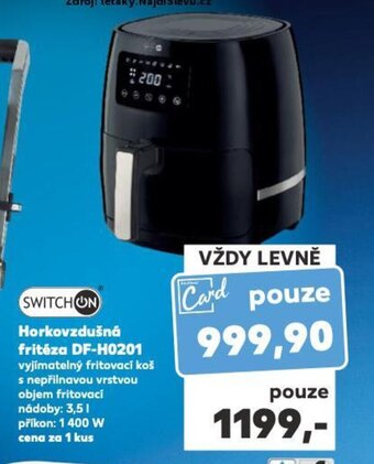 Kaufland Horkovzdušná fritéza DF-H0201 nabídka