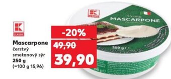 Kaufland Mascarpone nabídka