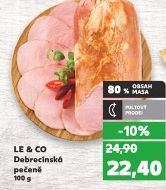 Kaufland LE & CO Debrecínská pečeně nabídka