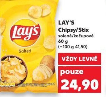 Kaufland LAY'S Chipsy/Stix nabídka