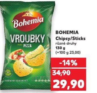 Kaufland BOHEMIA Chipsy/Sticks nabídka