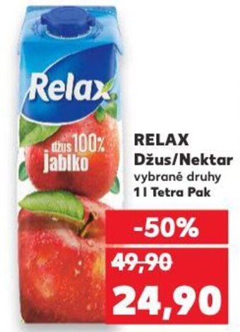 Kaufland RELAX Džus/Nektar nabídka