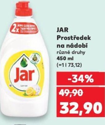 Kaufland JAR Prostředek na nádobí nabídka
