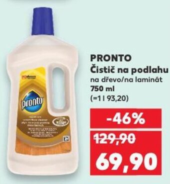 Kaufland PRONTO Čistič na podlahu nabídka