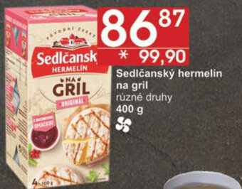 Jip Sedlčanský hermelín na gril nabídka