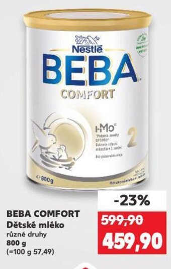Kaufland BEBA COMFORT Dětské mléko nabídka