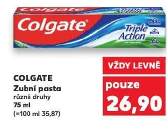 Kaufland COLGATE Zubní pasta nabídka