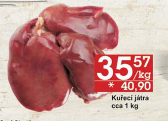 Jip Kuřecí játra cca 1 kg nabídka