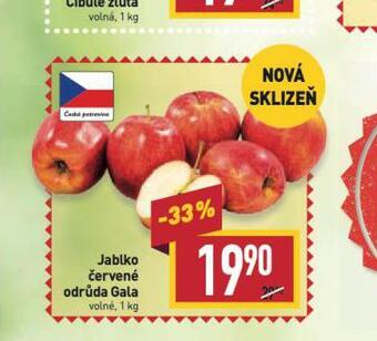 Billa Jablka nabídka