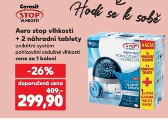 Kaufland Aero stop vlhkosti + 2 náhradní tablety nabídka