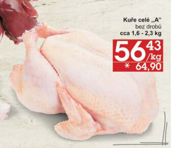 Jip Kuře celé ,,A" nabídka