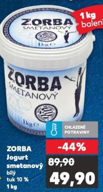 Kaufland ZORBA Jogurt smetanový nabídka